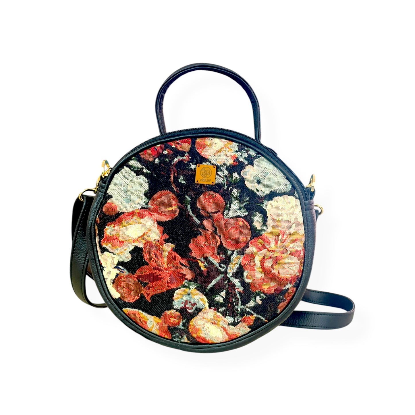 Flora Fusion Gold Full Moon Sling Bag