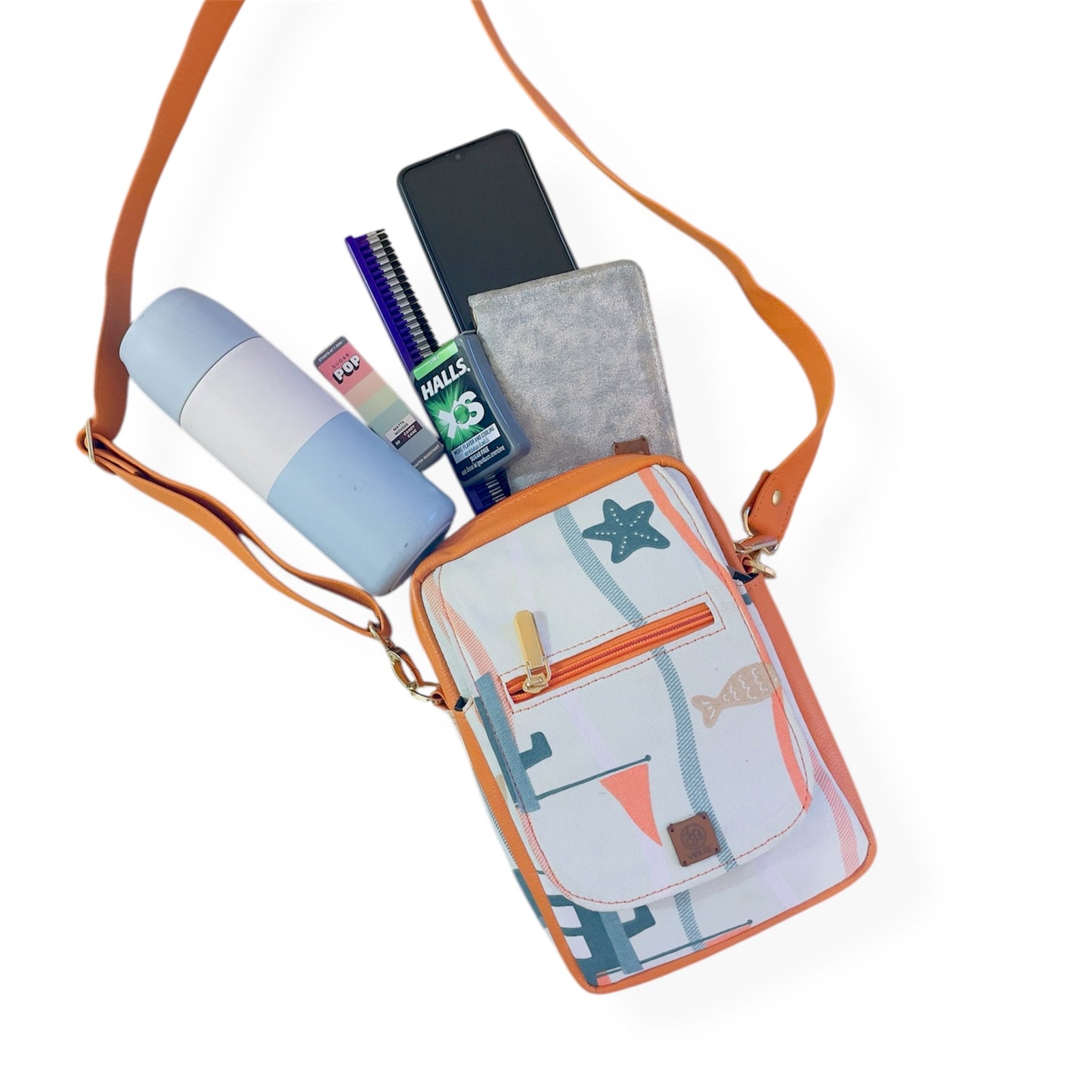 Seaside Messenger Bag