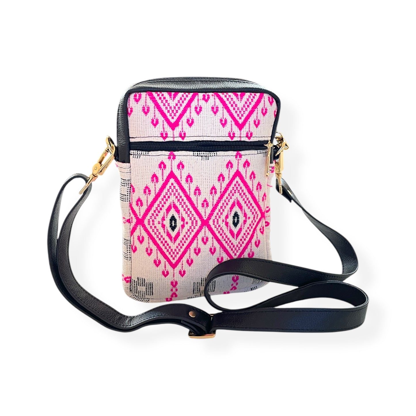 Pixel Weaves Messenger Bag