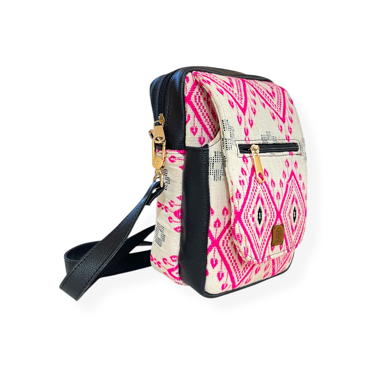 Pixel Weaves Messenger Bag