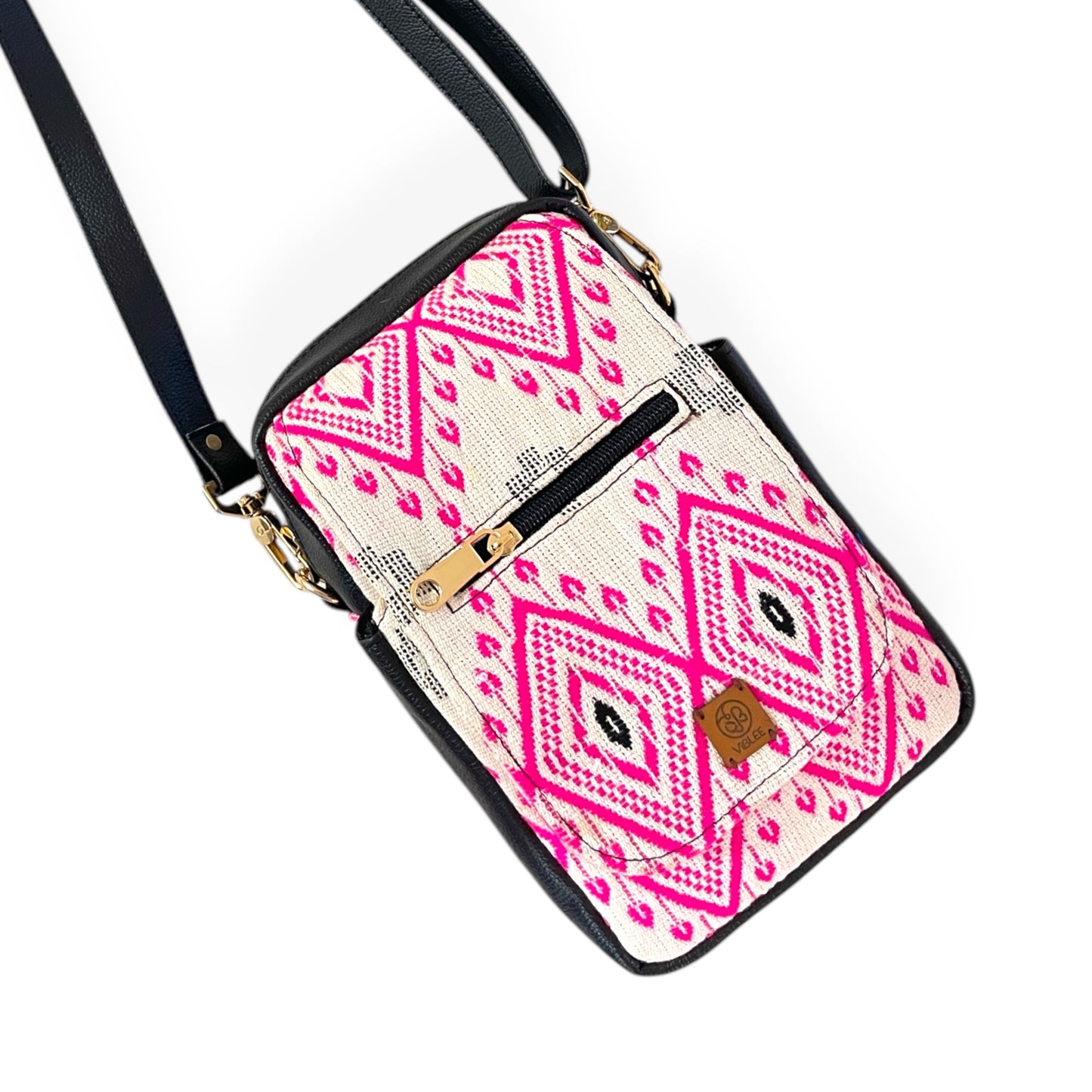 Pixel Weaves Messenger Bag