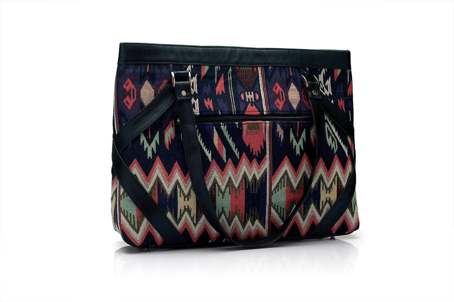 Patterned Perfection Laptop Hand Bag - Viblee
