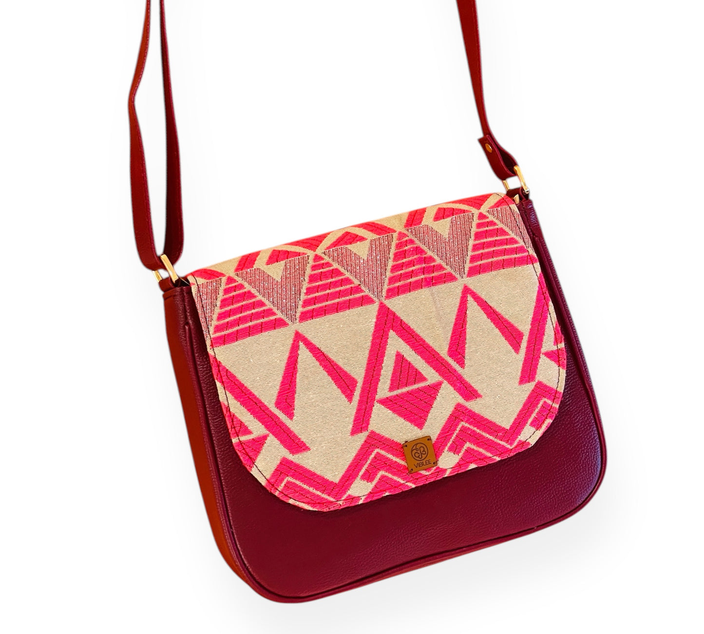 Pink Prism Sling Bag