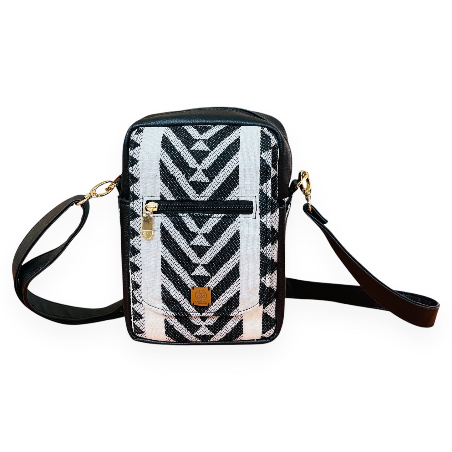 Abstract Angle Messenger Bag