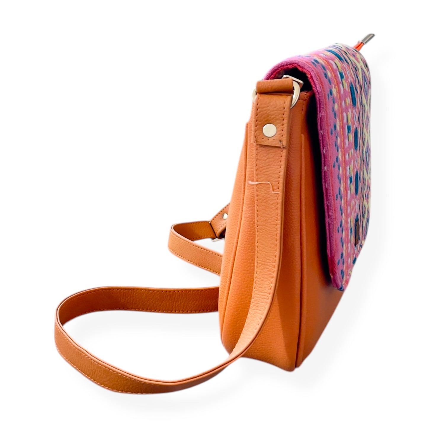 Pink mosaic Sling Bag