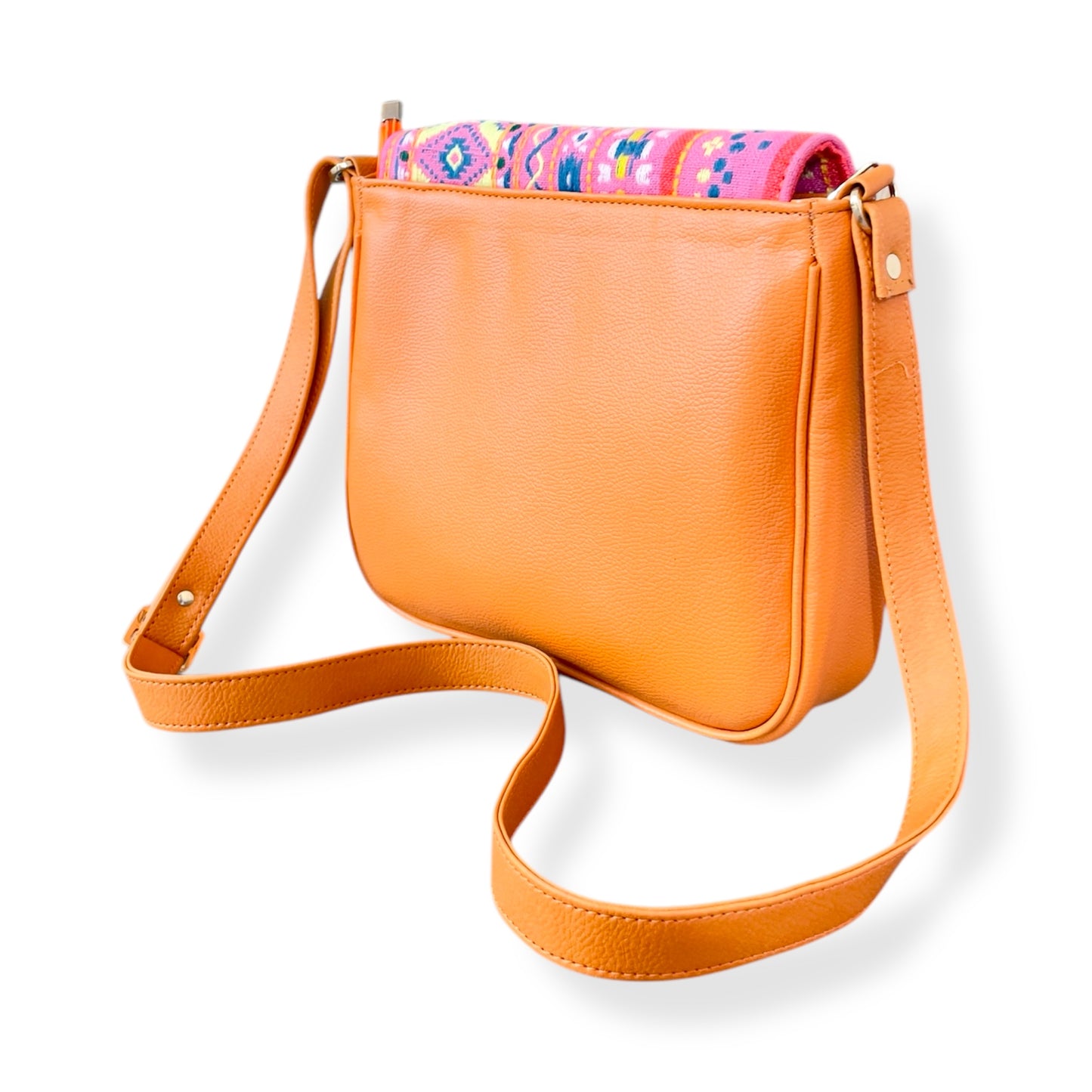 Pink mosaic Sling Bag