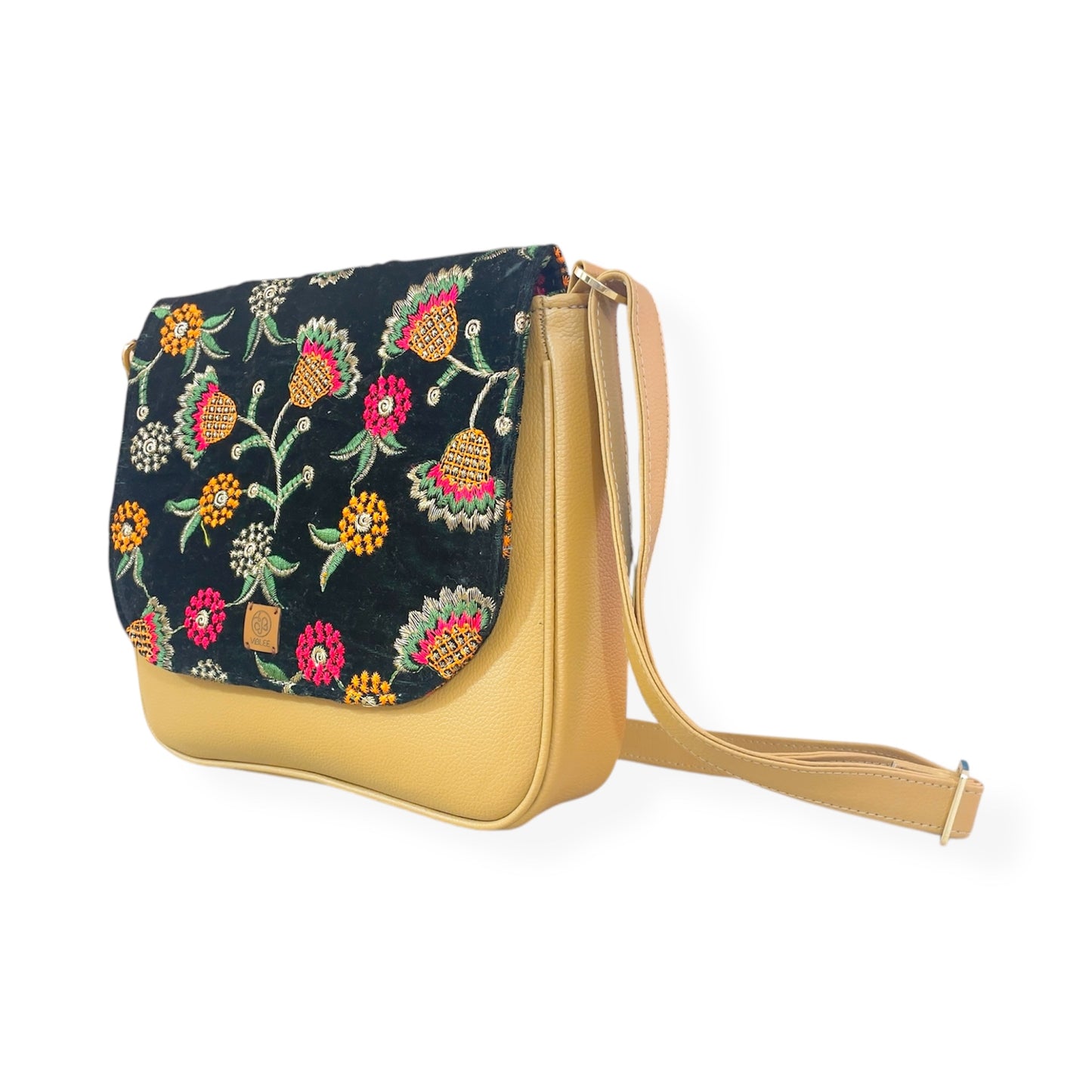 Golden Flora Sling Bag