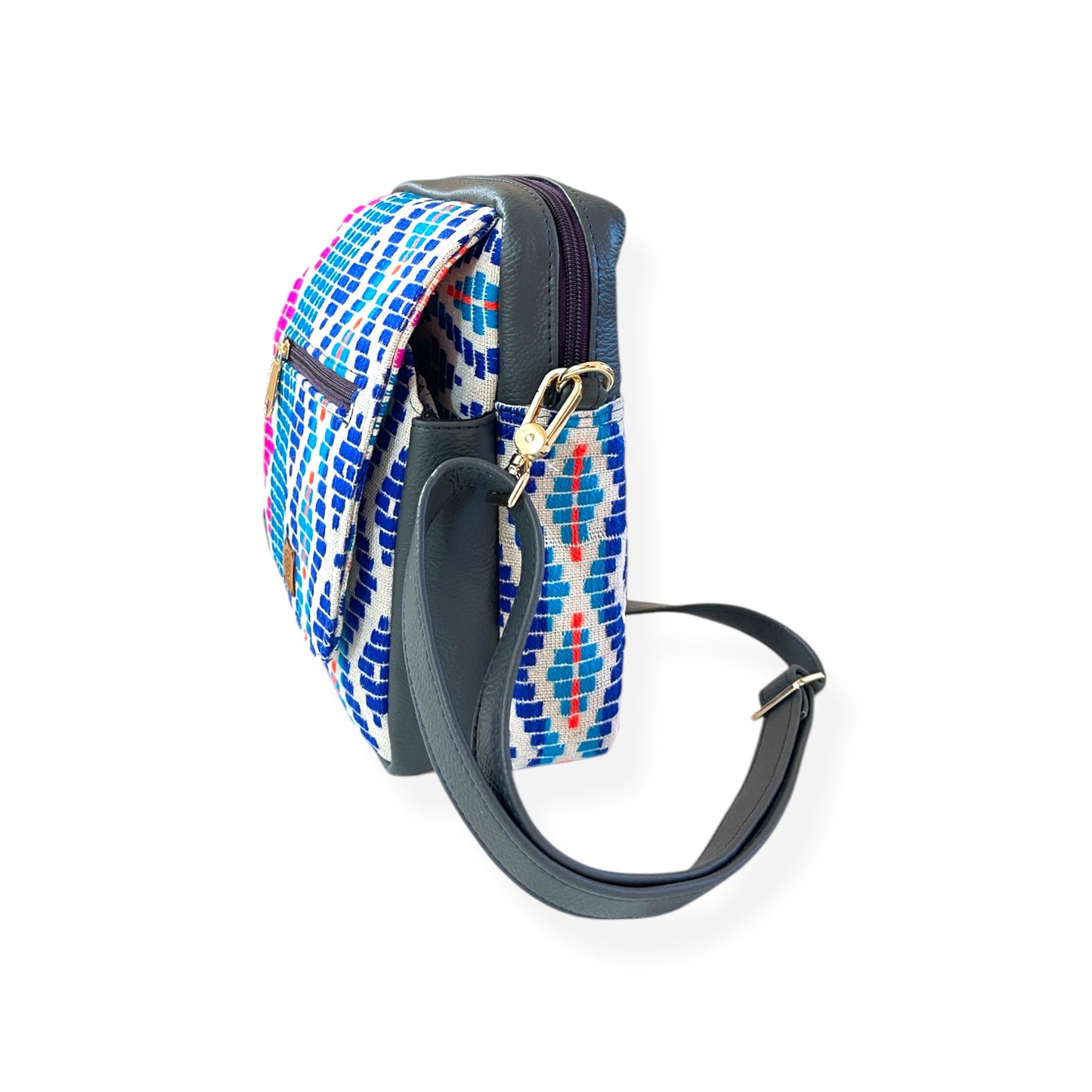 Radiant Rhombus Messenger Bag
