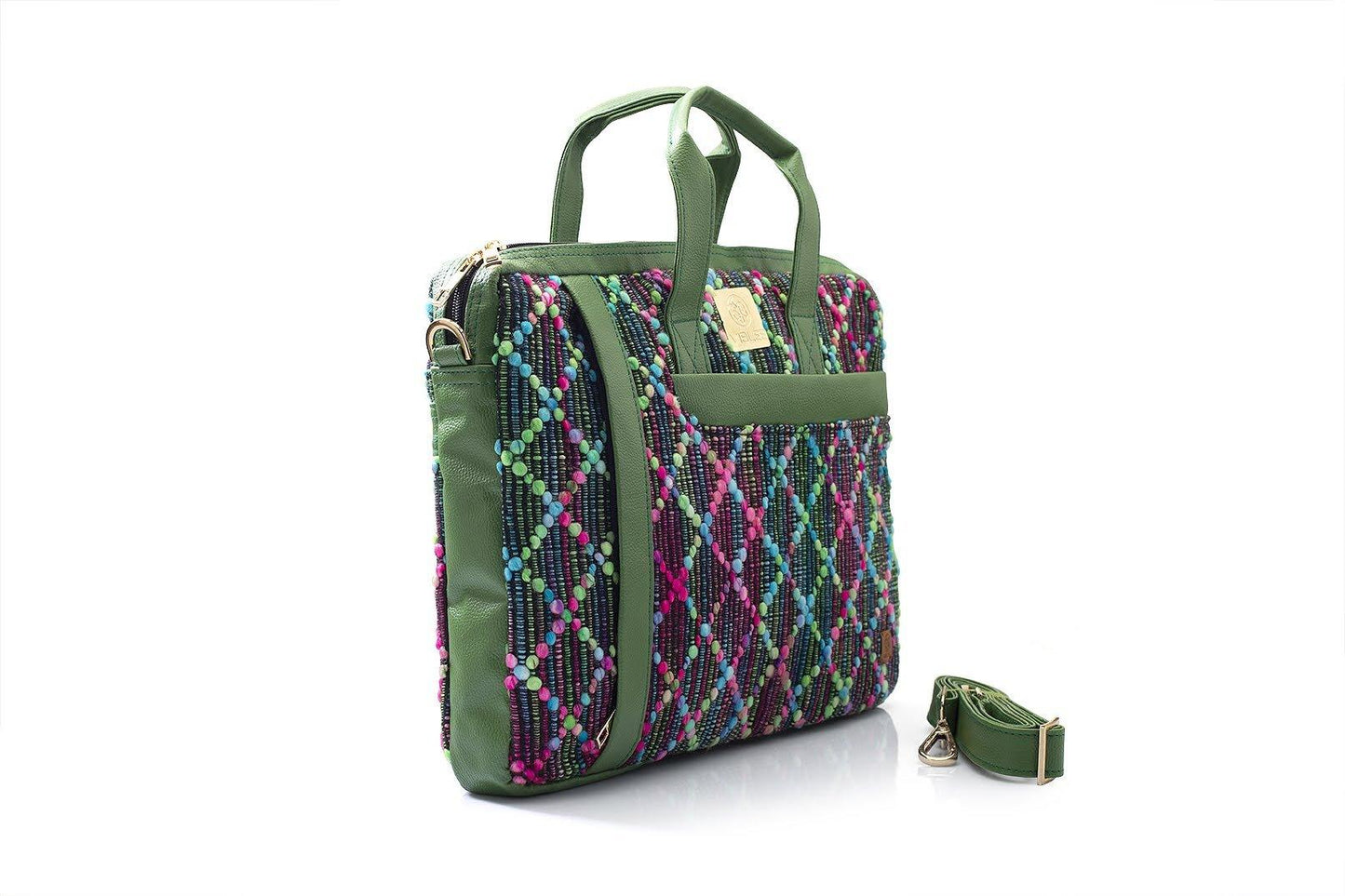 Patterned Perfection Laptop Bag - Viblee