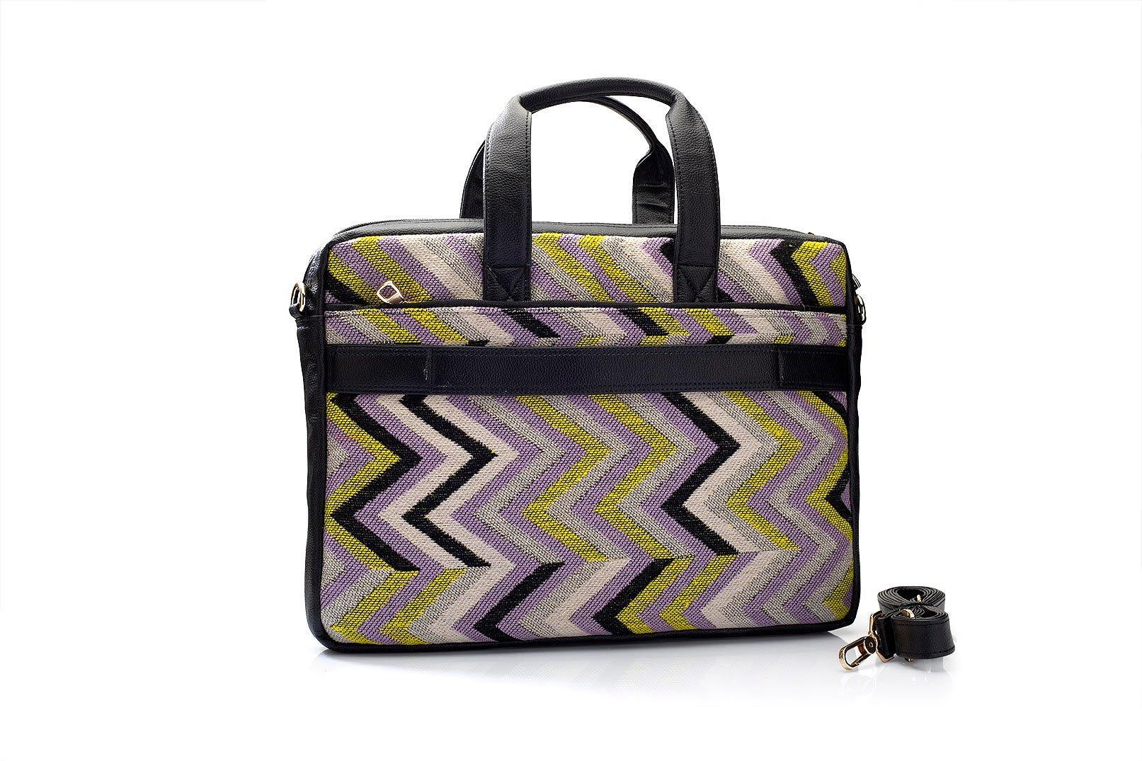 Patterned Perfection Laptop Bag - Viblee