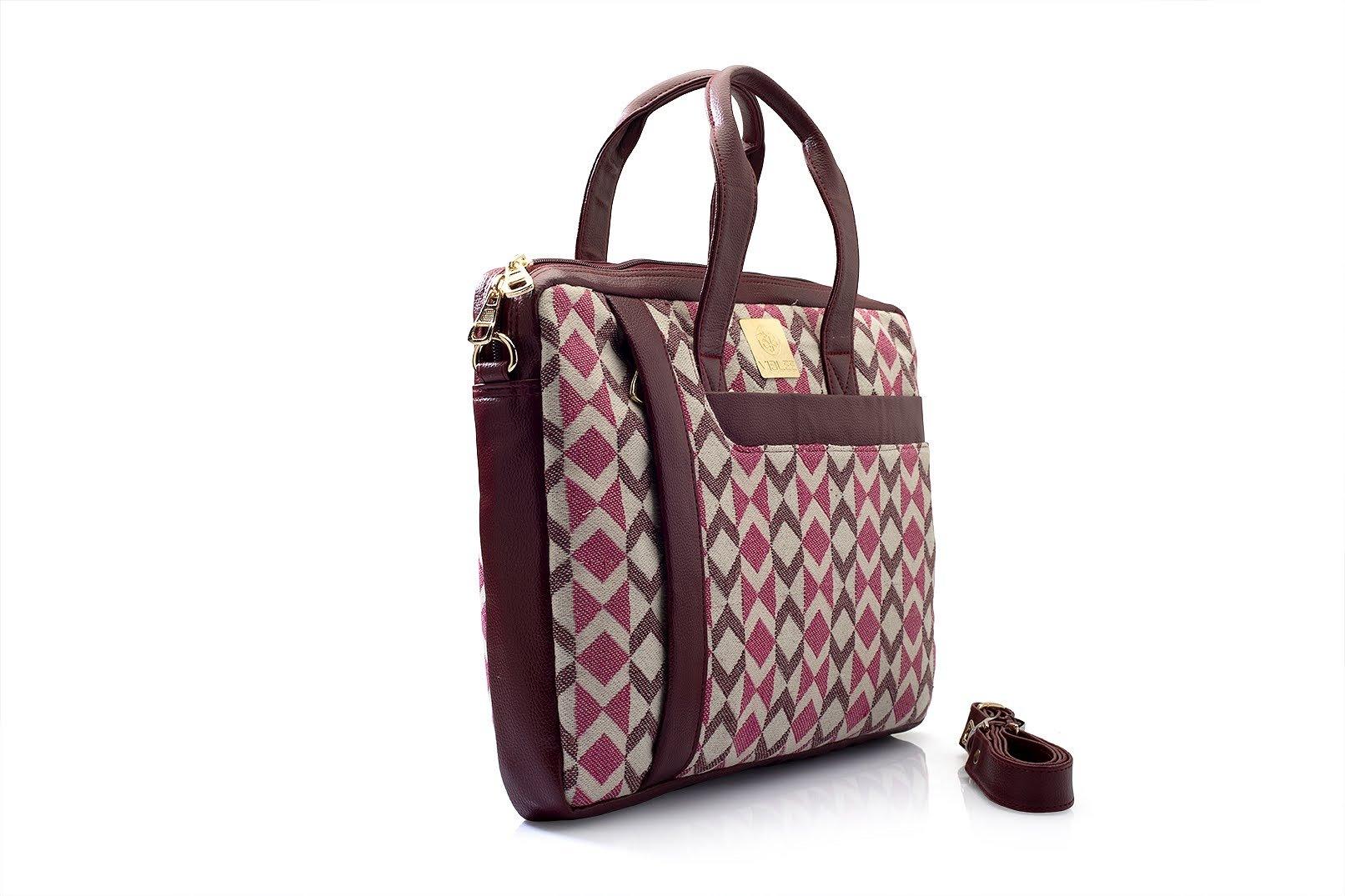 Patterned Perfection Laptop Bag - Viblee