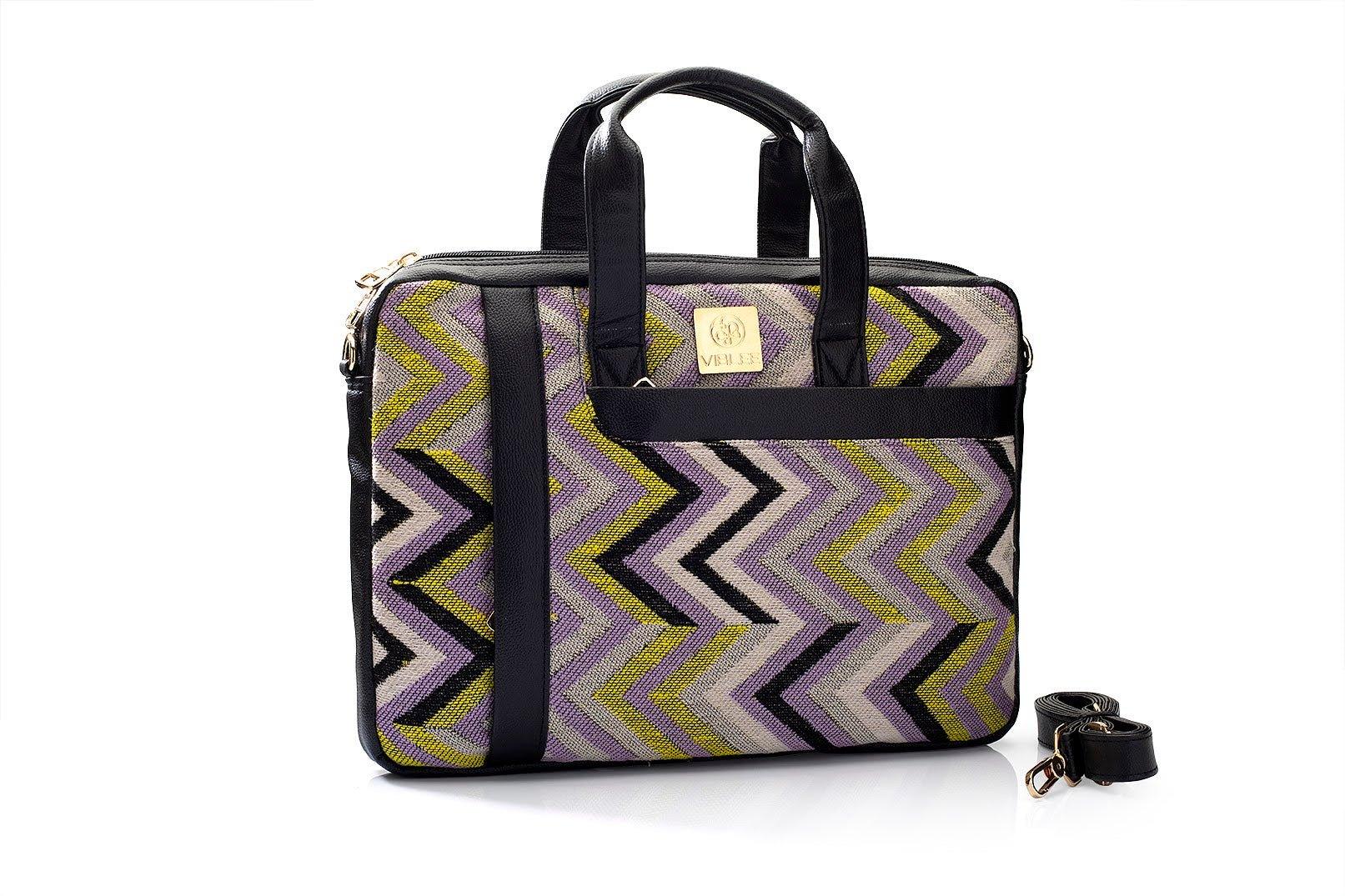 Patterned Perfection Laptop Bag - Viblee