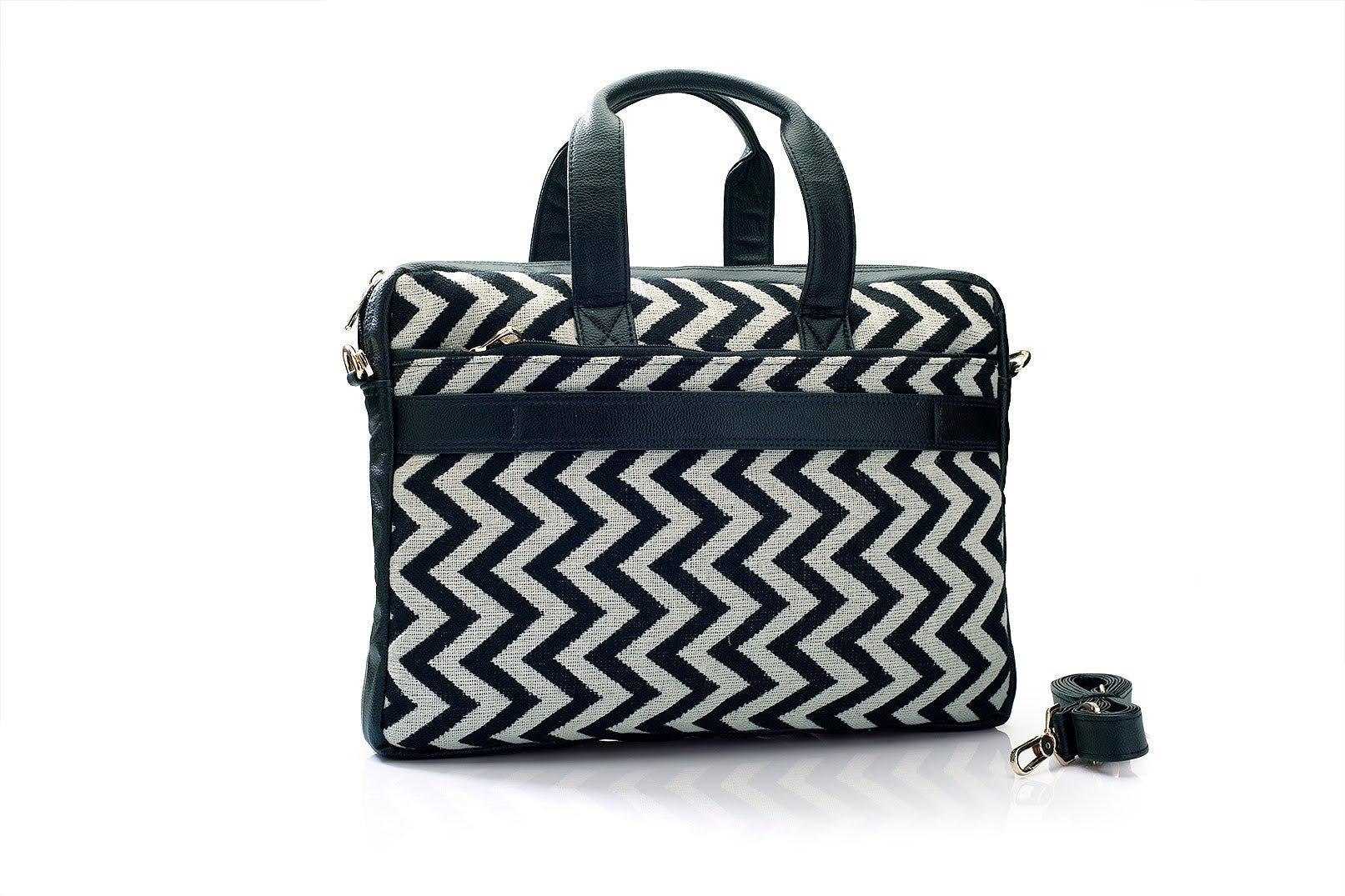 Patterned Perfection Laptop Bag - Viblee