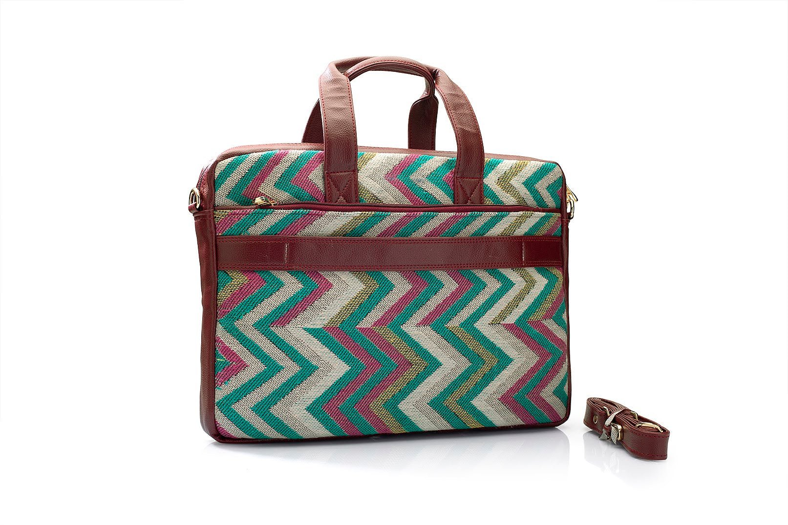 Patterned Perfection Laptop Bag - Viblee
