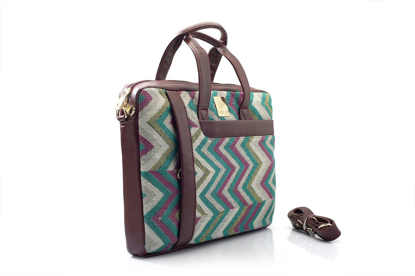 Patterned Perfection Laptop Bag - Viblee