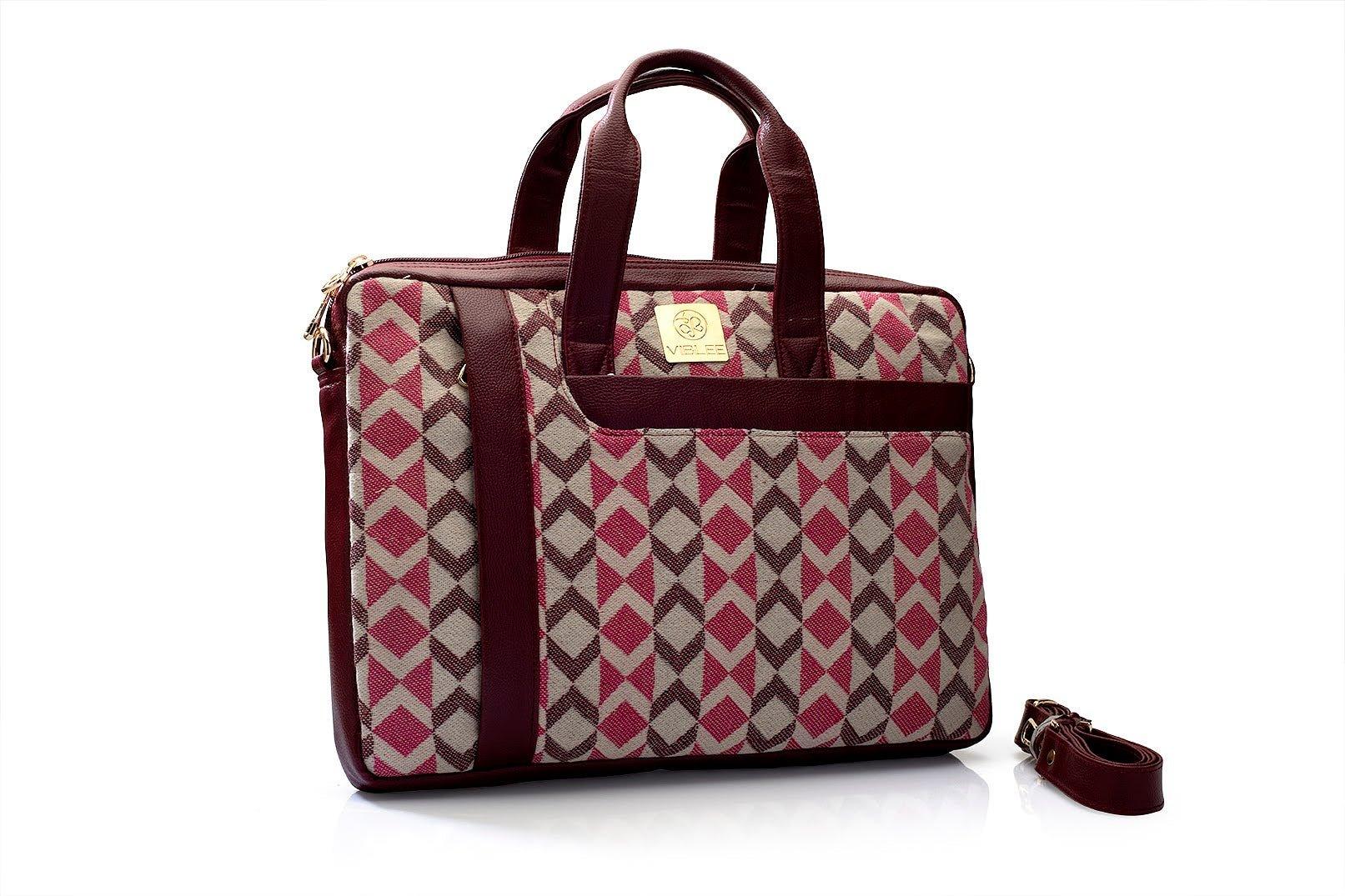Patterned Perfection Laptop Bag - Viblee