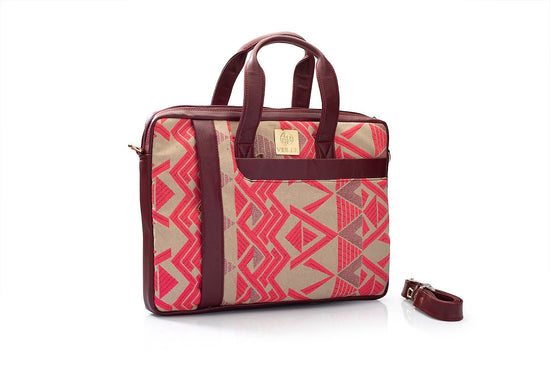 Patterned Perfection Laptop Bag - Viblee