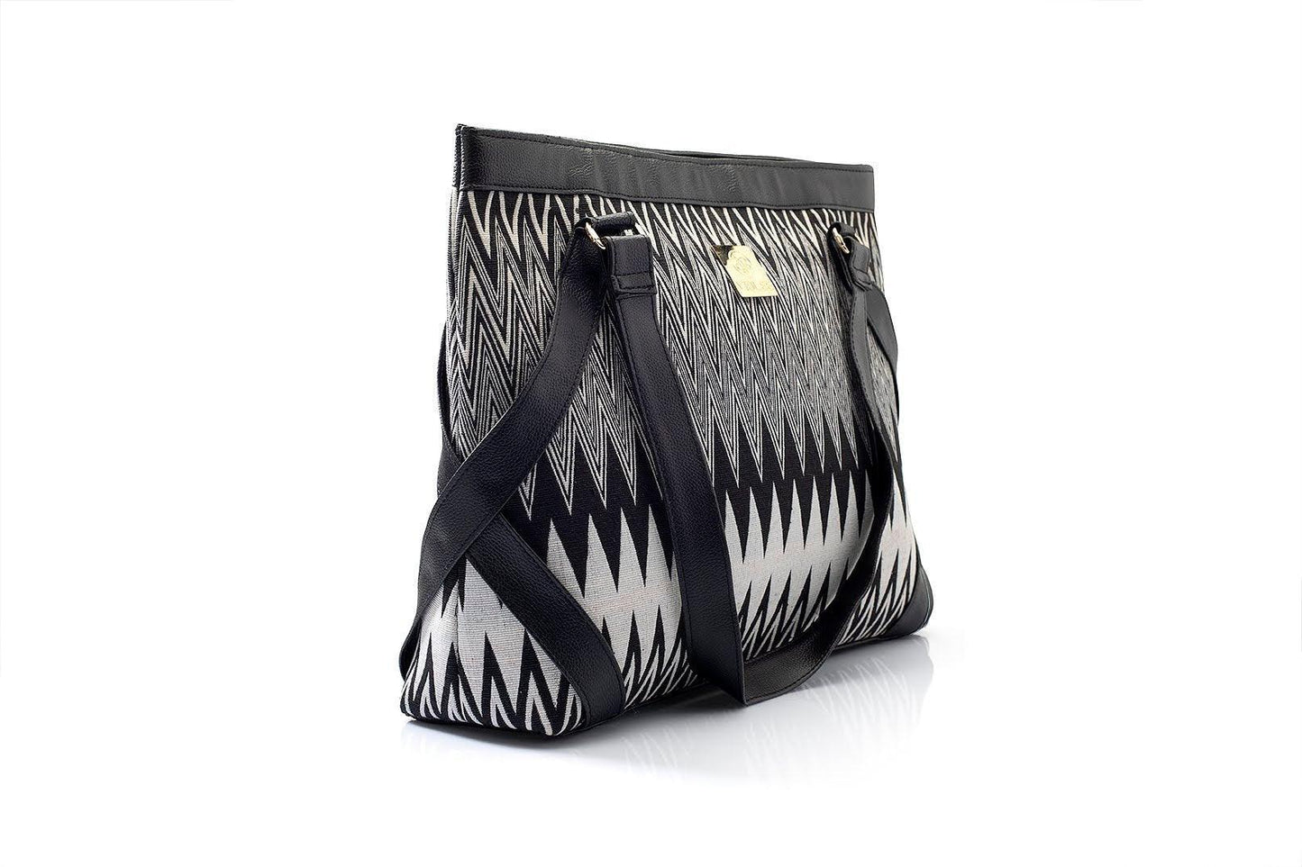 Patterned Perfection Laptop Hand Bag - Viblee
