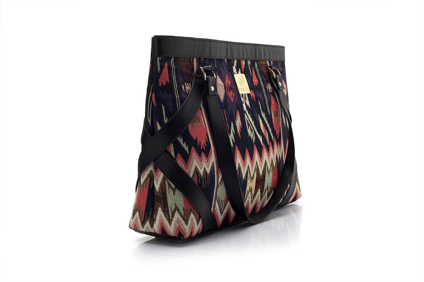Patterned Perfection Laptop Hand Bag - Viblee