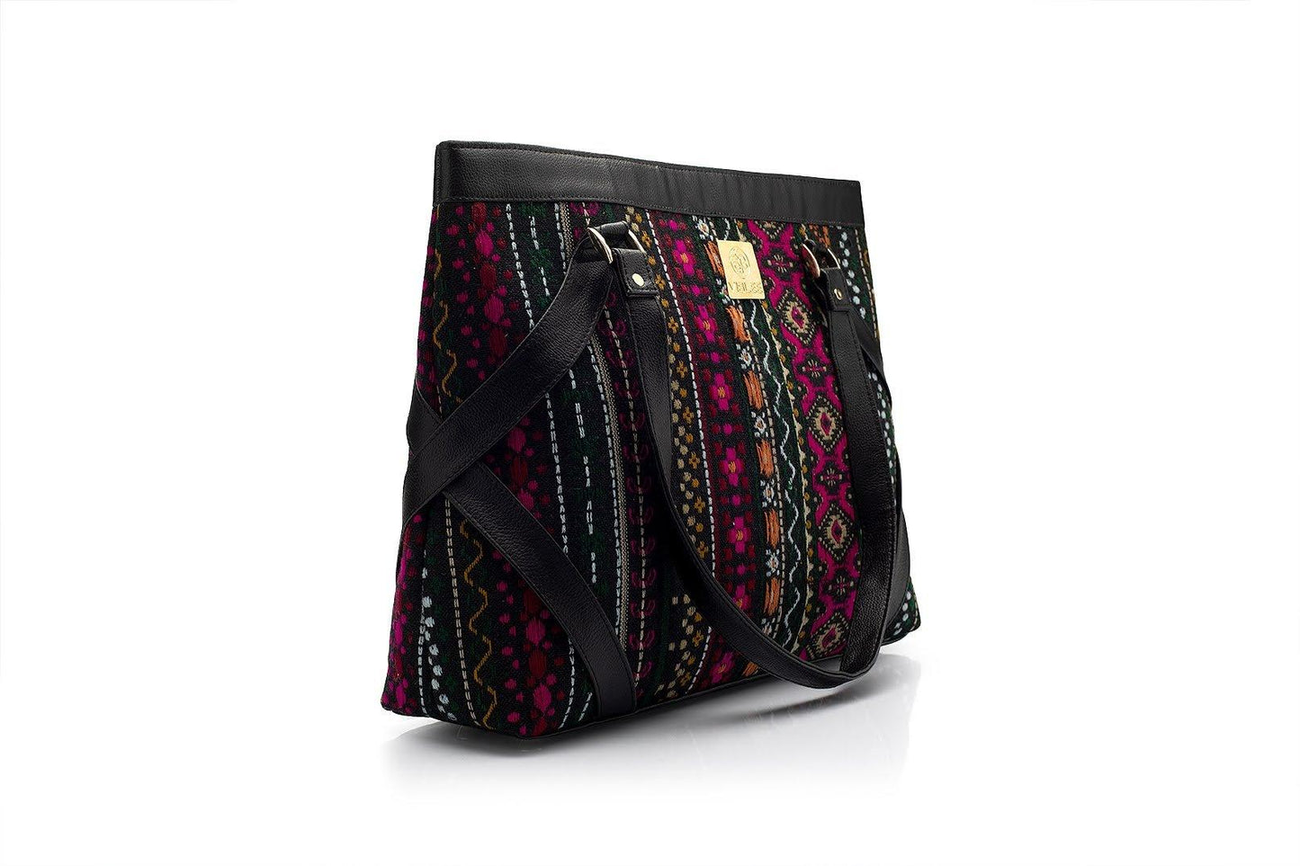 Patterned Perfection Laptop Hand Bag - Viblee