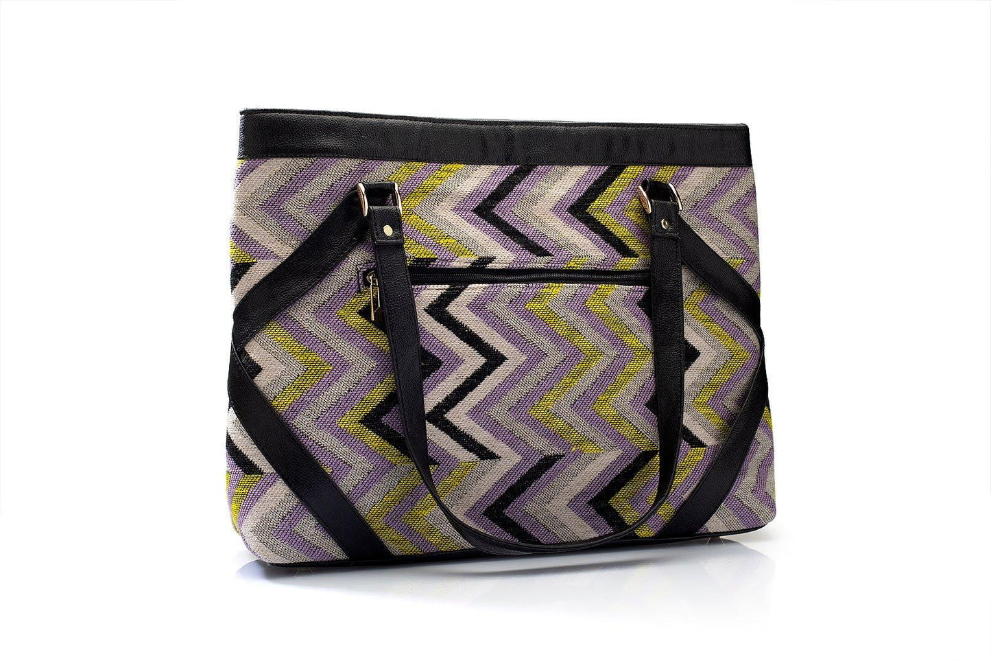 Patterned Perfection Laptop Hand Bag - Viblee