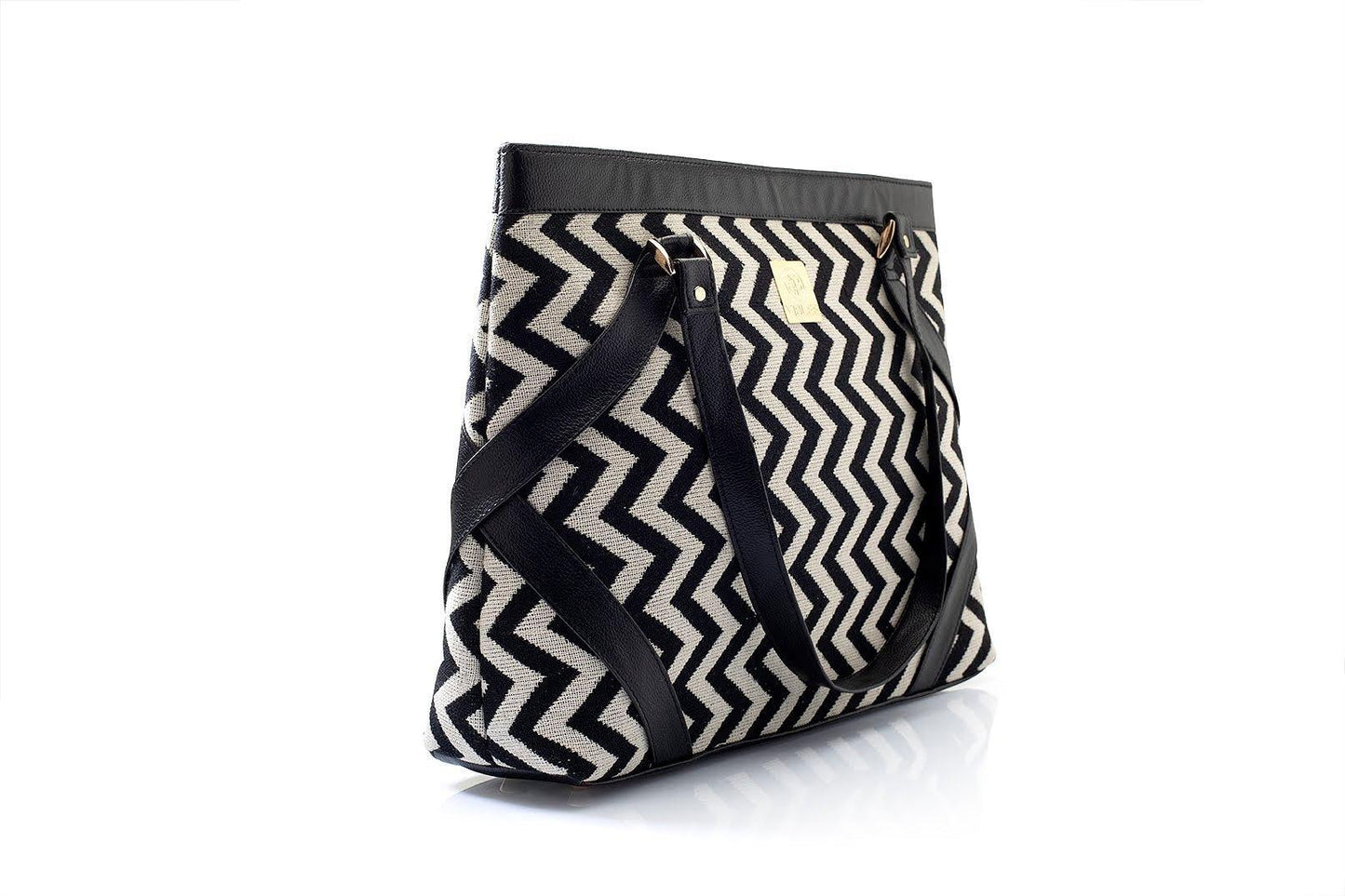 Patterned Perfection Laptop Hand Bag - Viblee