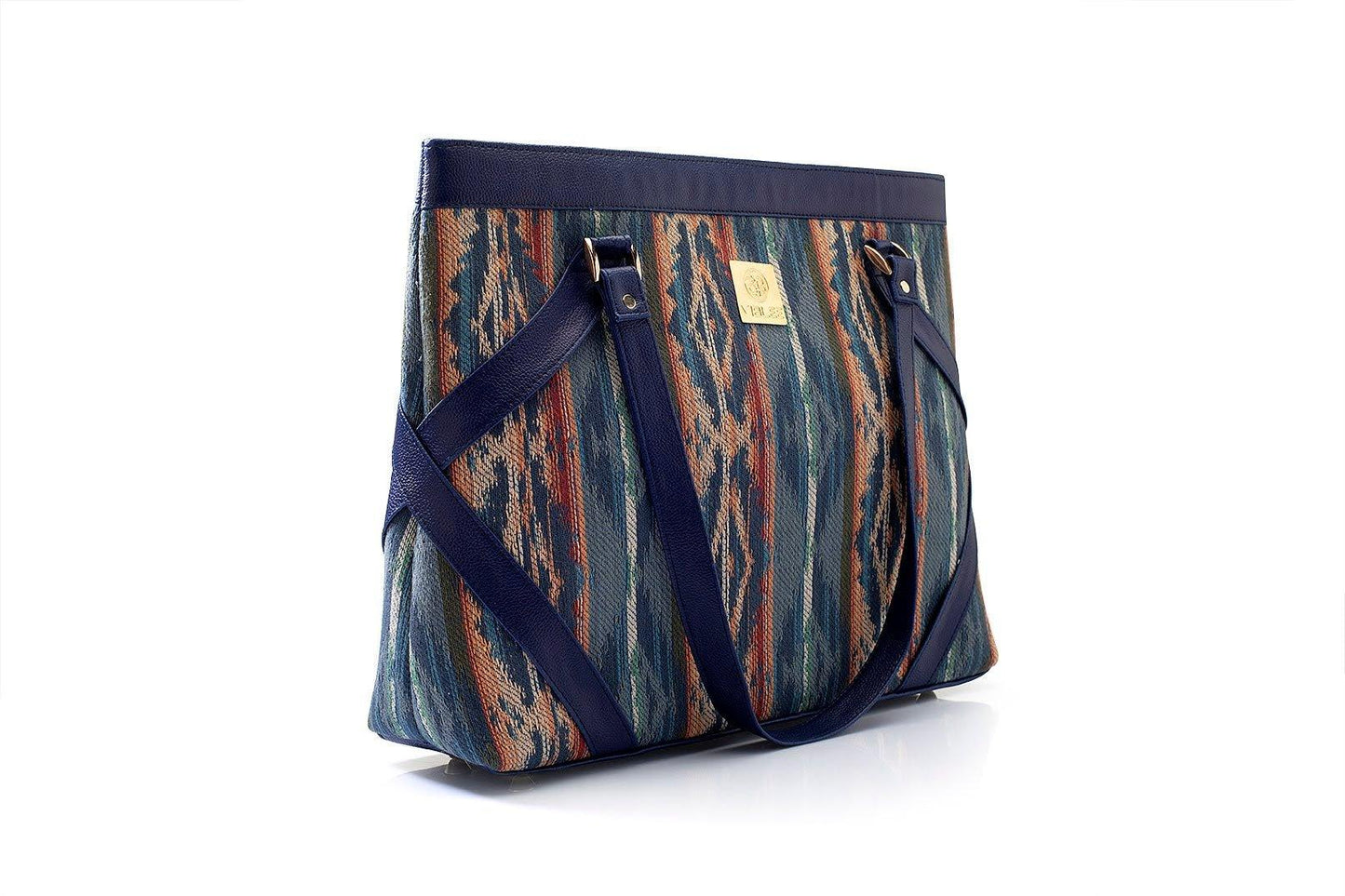 Patterned Perfection Laptop Hand Bag - Viblee