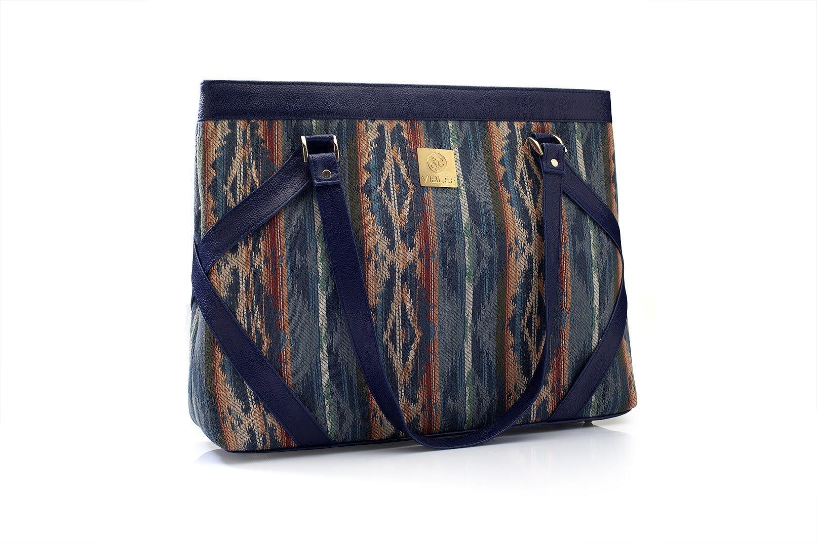 Patterned Perfection Laptop Hand Bag - Viblee