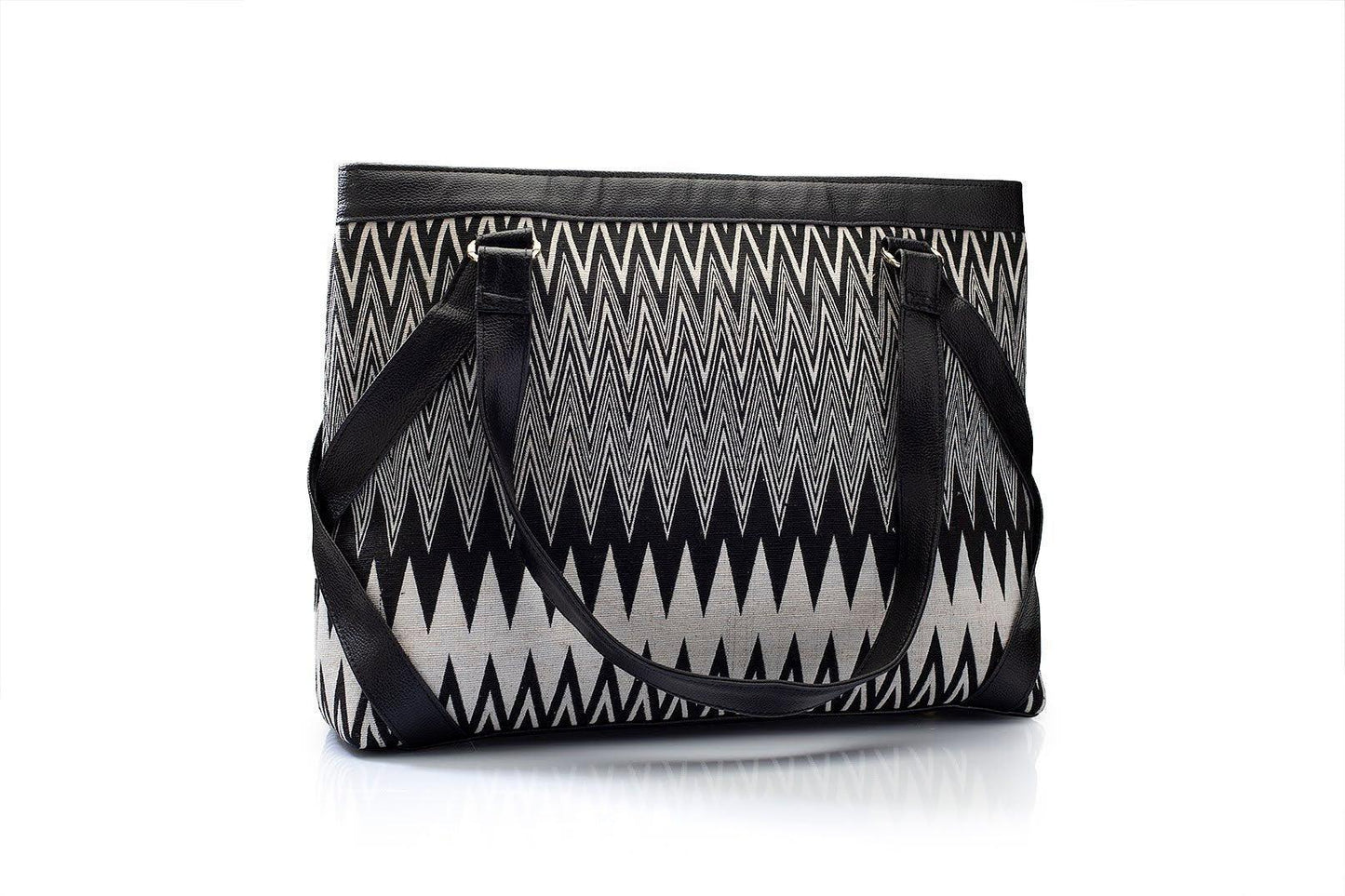 Patterned Perfection Laptop Hand Bag - Viblee
