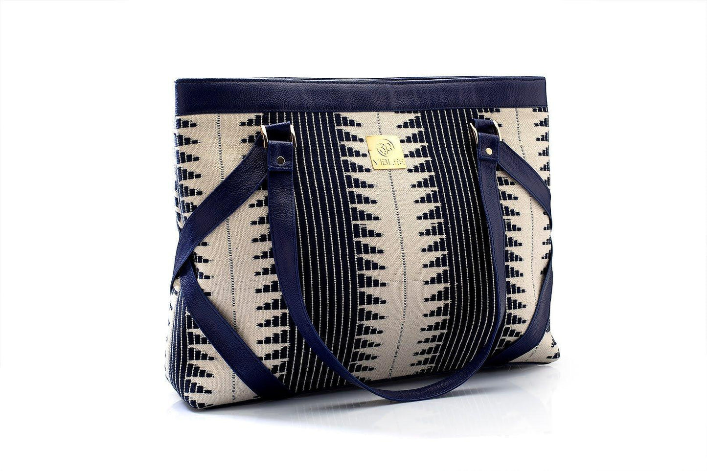 Patterned Perfection Laptop Hand Bag - Viblee