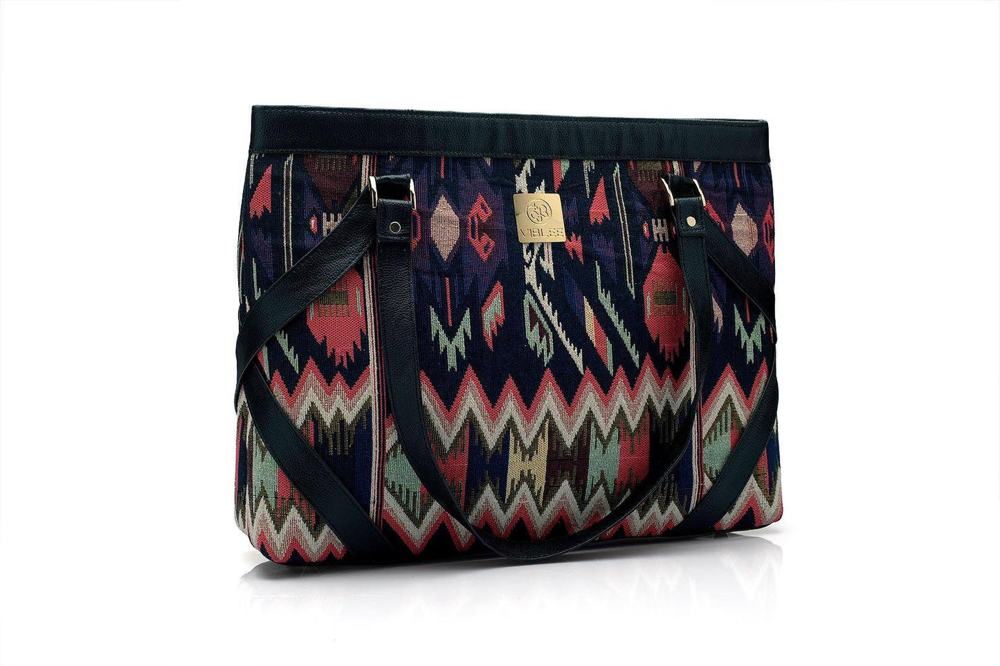 Patterned Perfection Laptop Hand Bag - Viblee