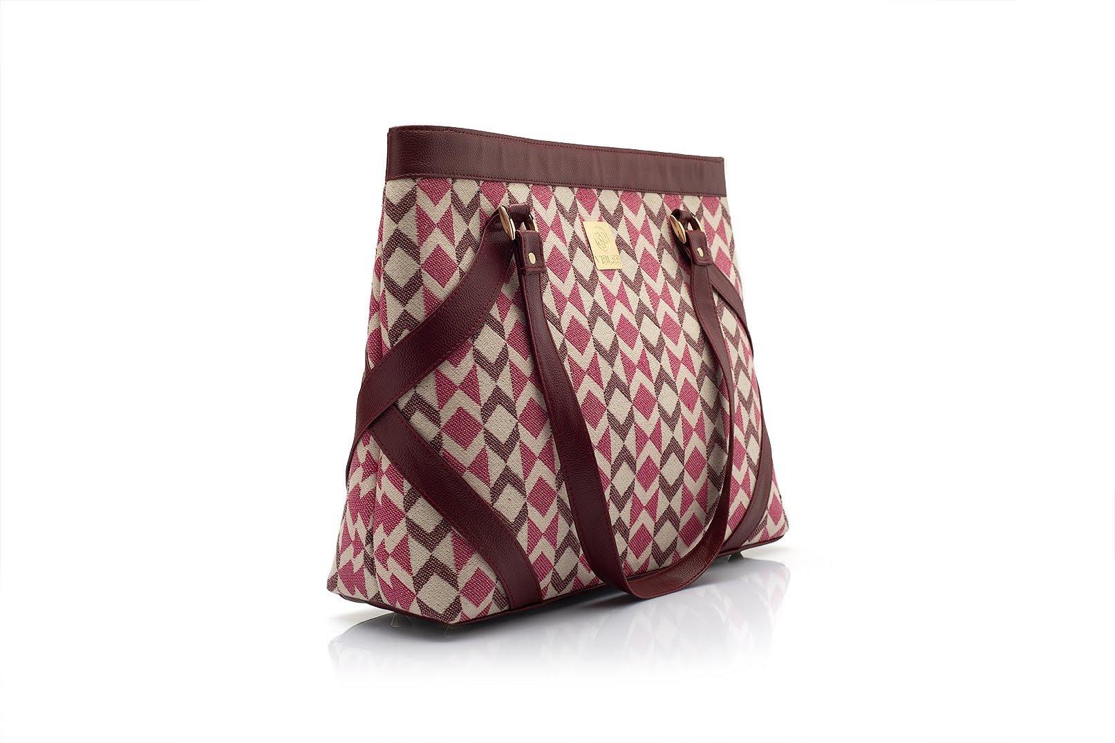 Patterned Perfection Laptop Hand Bag - Viblee