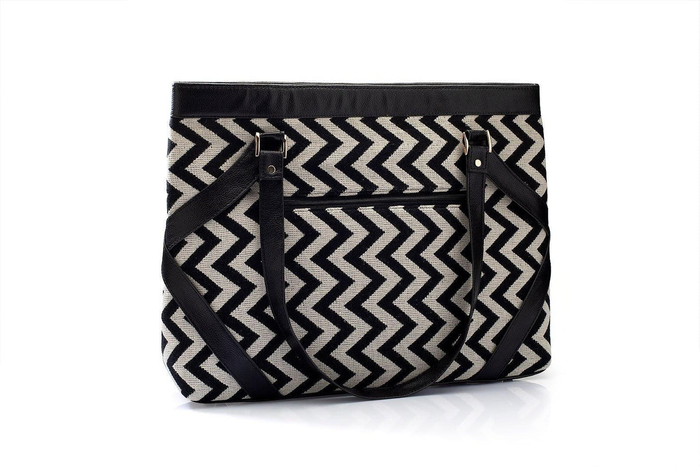 Patterned Perfection Laptop Hand Bag - Viblee