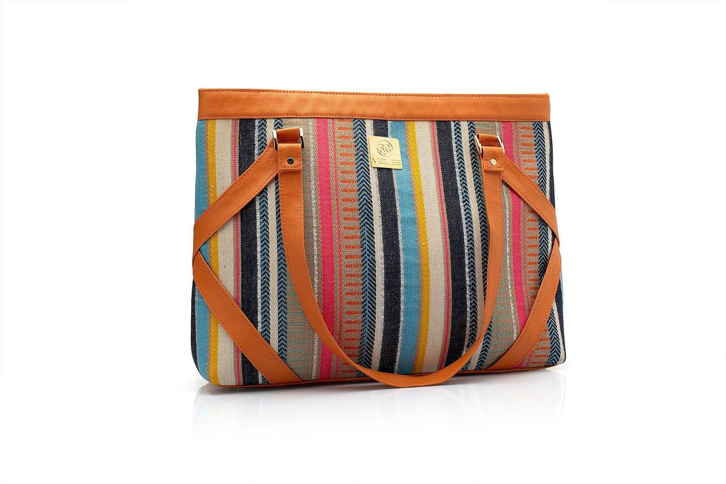 Patterned Perfection Laptop Hand Bag - Viblee