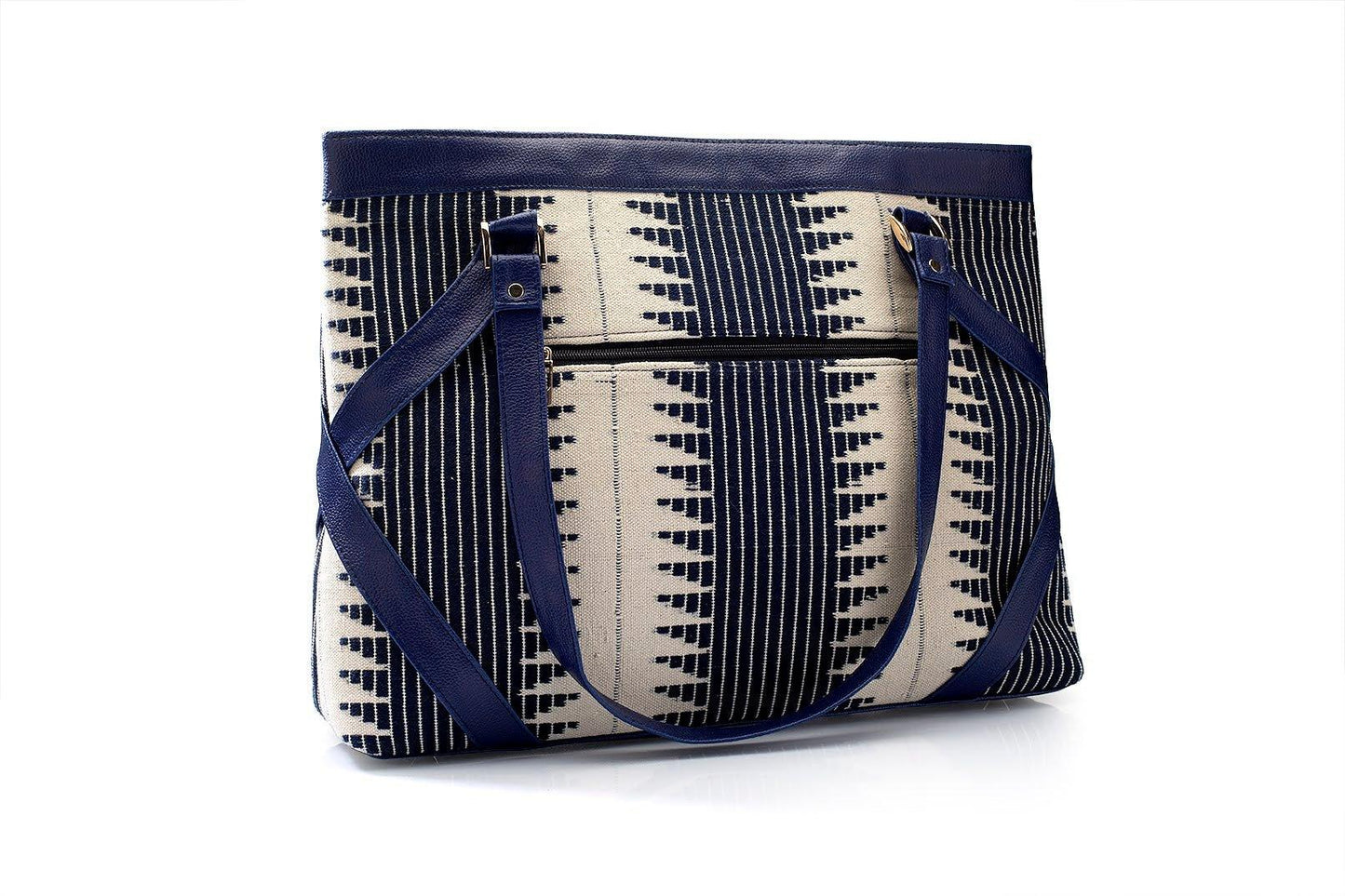 Patterned Perfection Laptop Hand Bag - Viblee