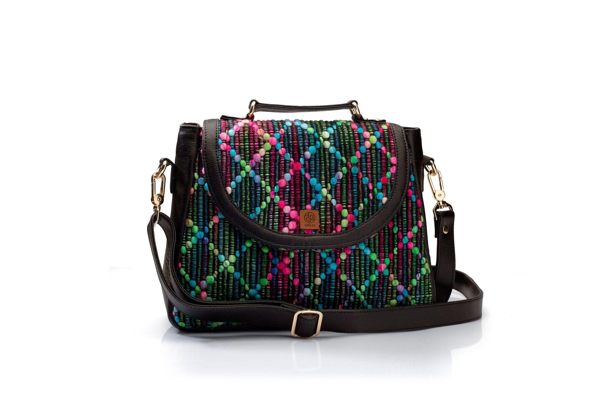 Patterned Perfection Sling Bag - Viblee
