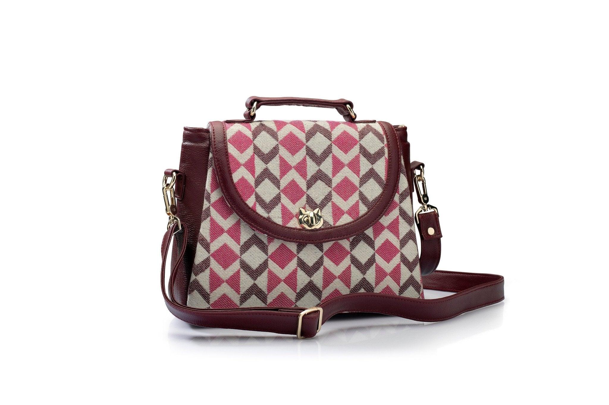 Patterned Perfection Sling Bag - Viblee