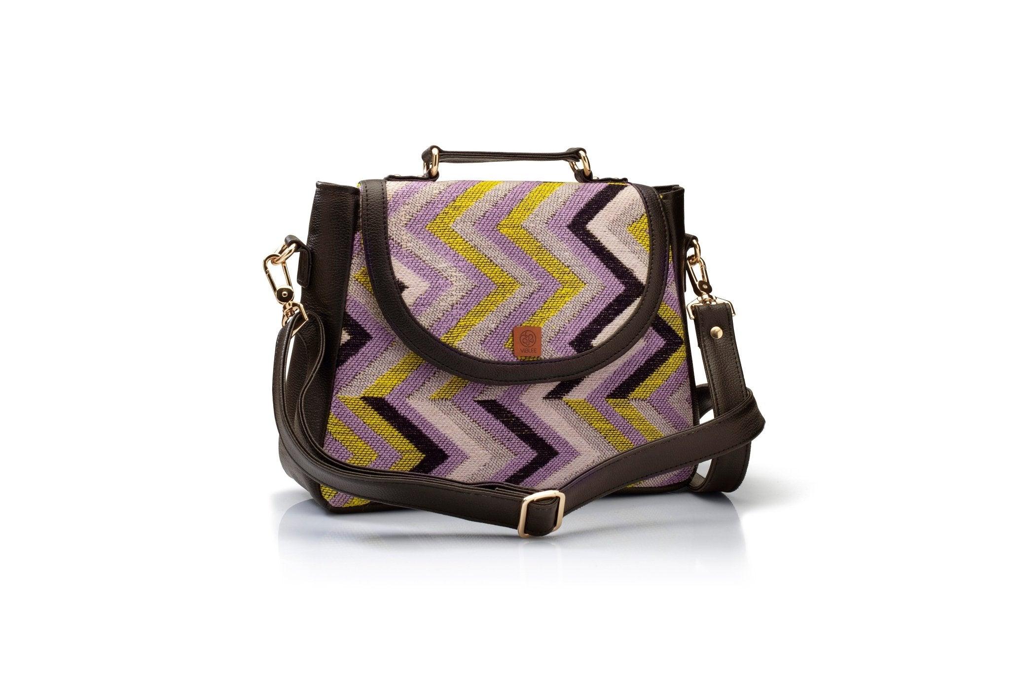 Patterned Perfection Sling Bag - Viblee